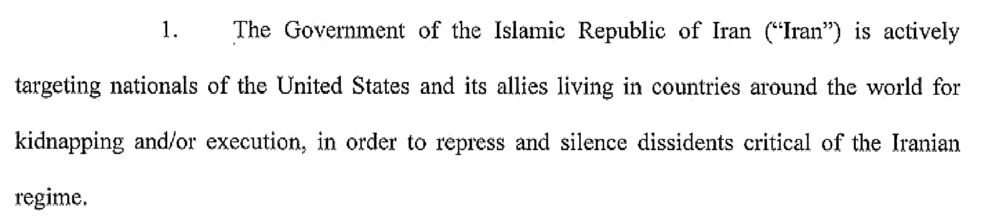 Paragraph 1 of the superseding indictment in United States v. Amirov et al.