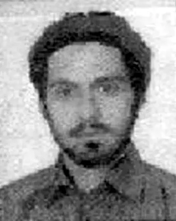 Mohamad Paryar, FBI wanted notice photograph